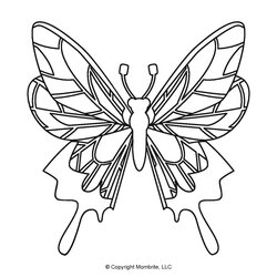Wizard Free Printable Butterfly Templates