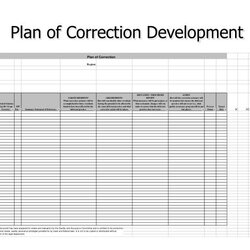 Great Developing Quality Systems And Personnel Presentation Correction Plan Of Development