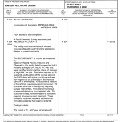 Admirable Plan Of Correction Template Form Fill Out And Sign Printable Statement Identification Deficiencies