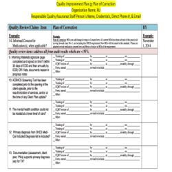Wizard Plan Of Correction Template Fill And Sign Printable Online