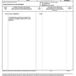 Splendid Plan Of Correction Form Fill Online Printable Blank
