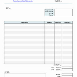Admirable Invoice Templates Printable Free Word Doc To Document Service Template For Mac And