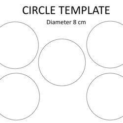 Superb Circle Template Templates At Cm Circles Diameter Printable Need Chart Each Choose Board