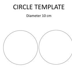 Spiffing Circle Template Templates At Cm Diameter Circles Choose Board