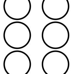 Matchless Circle Template Printable