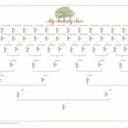 Preeminent Family Tree Template Google Sheets