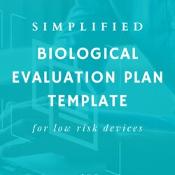 Wizard Biological Evaluation Plan Template Scientists Sanctuary Simplified