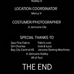 Movie Poster Credits Template Closing