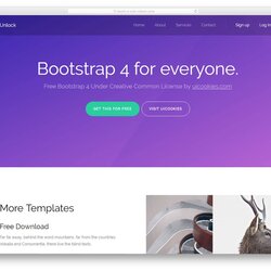 Splendid Free Templates Demo Of The Template Simple