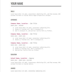 Great Google Docs Resume Templates Template Modern Writer Examples Example Format Professional Clear