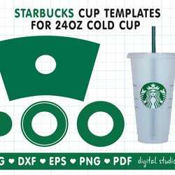 Matchless Cup Wrap Template