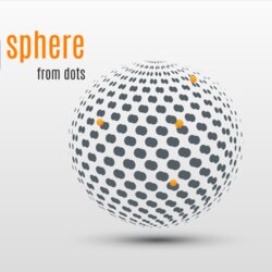Excellent Template Sphere Dots Templates