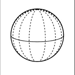 Superior Best Images Of Sphere Shape Worksheet Coloring Page Colouring Printable Shapes Pages Geometric