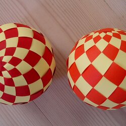 Sphere Paper Ornaments Balls Riemann