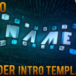 Capital Top Blender Intro Templates Free Download