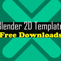 Peerless Blender Intro Templates Free Downloads Header