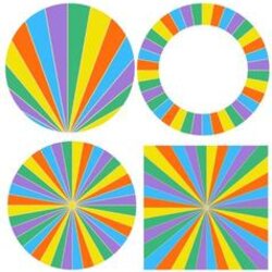 Exceptional Fortune Wheel In Flat Style Blank Template Game Vector Image Similar Of