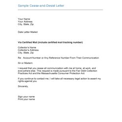 Swell Sample Cease And Desist Letter Edit Fill Sign Online Template Printable