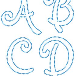 Printable String Art Template Letters Templates