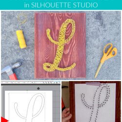 Admirable How To Make String Art Pattern In Silhouette Studio Basic Edition Upgraded Haven