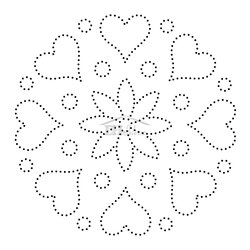 Spiffing Printable Template For String Art Templates Pattern