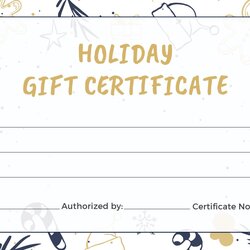 Free Holiday Gift Certificate Template In Adobe Illustrator Microsoft Templates Editable Word Wash Car