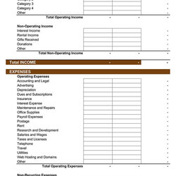 Superb Small Business Budget Templates Excel Worksheets