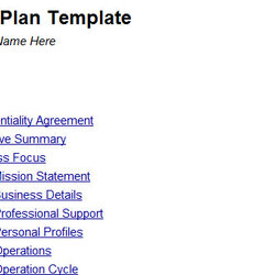 Legit Free Printable Business Plan Template Form Generic Sample Templates Google Website Docs Proposal Word