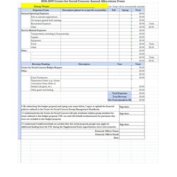 Out Of This World Free Budget Proposal Templates Word Excel Template Kb