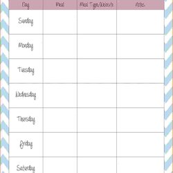 Spiffing Printable Weekly Meal Planner Templates Dinner Planners Healthy Free