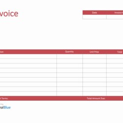 Marvelous Customer Invoice Templates