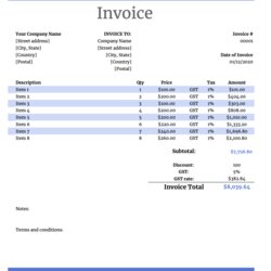 Superlative Get Training Invoice Template Doc Images Ideas Numbers Invoices Blank