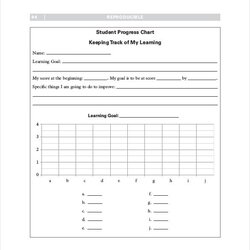 Progress Tracking Template Free Word Excel Documents Download Student Chart Track Templates Format