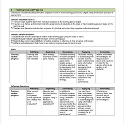 Capital Progress Tracking Templates Free Sample Example Format Download Student Template