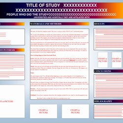 Free Poster Templates Of Size Template Research Paper Navigation Post Dissertation Presentations