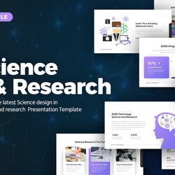 Poster Templates Scientific Research Posters Presentation Science Template Technology Biology Slide Data