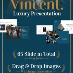 Poster Templates Size Vincent Luxury Presentation Fully Animated Template Original