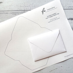Swell Small Envelope Template With Banker Flap Free Download