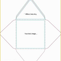 High Quality Free Envelope Printing Template Downloads Of Graphics Printable Templates Square Baronial Word