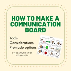 Sublime How To Make Communication Board Expressive