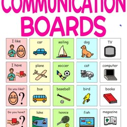 Printable Communication Boards Kline
