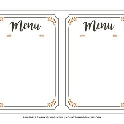The Highest Quality Printable Menus Template Room Surf Menu Templates Kids Word Edit Example Excel Free For