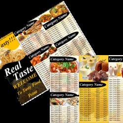 Tremendous Free Restaurant Menu Templates Printable Word Template Menus Printing Link Button Click