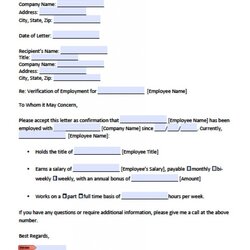 Out Of This World Download Employment Verification Letter Template With Sample Doc Confirmation Word Employee