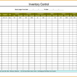 Excellent Excel Inventory Template With Formulas Spreadsheet Templates Equipment Sheets Sheet Count Control