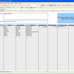 Brilliant Inventory Spreadsheet Template Free Excel Formulas Software Stock