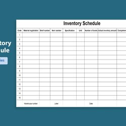 Admirable Inventory List Excel Template