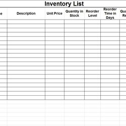 Swell Inventory Template Excel