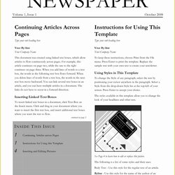 Capital Free Newspaper Template Google Docs Of Olden Times Word Microsoft Make Format Document Ms Templates