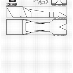 Spiffing Awesome Pinewood Derby Car Designs Templates